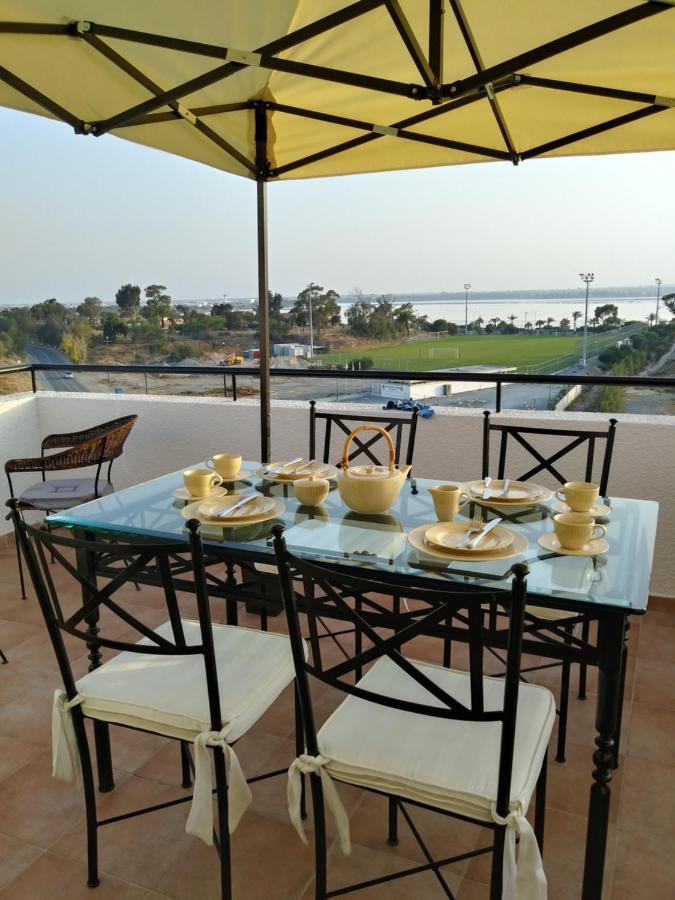 Must Stay - Sea & Salt Lake Panoramic View Apt Larnaca Exterior foto